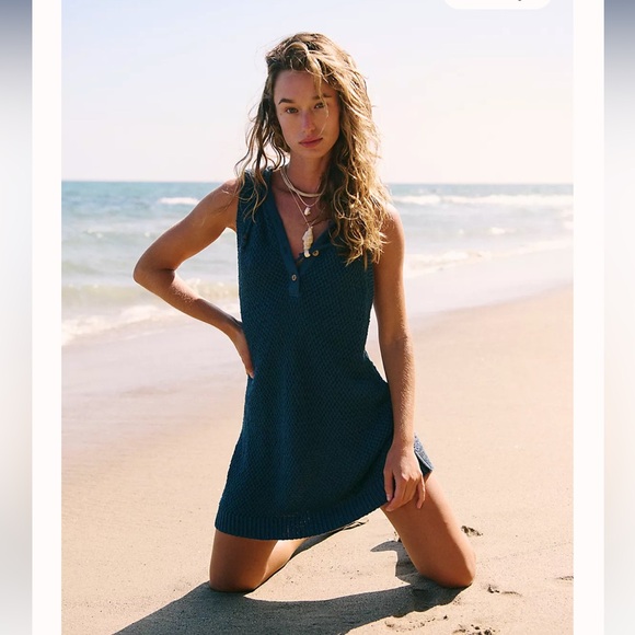 FREE PEOPLE Ainsley Sweater Mini NWT - Picture 13 of 13